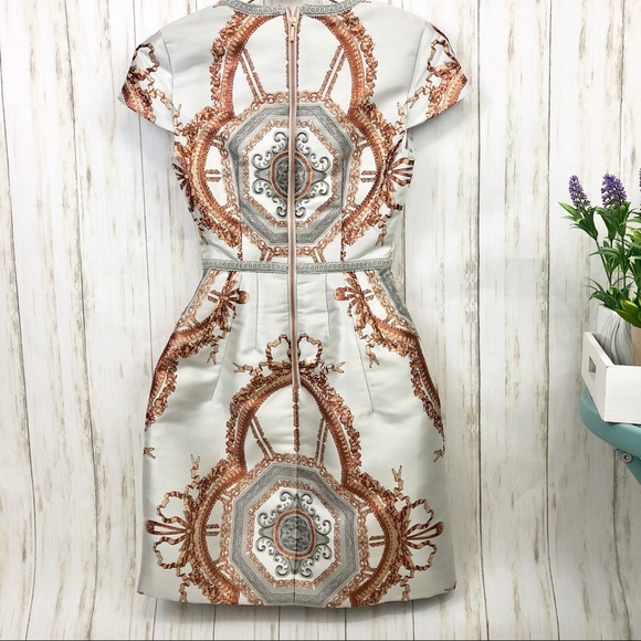 ❌SOLD❌NWT TED BAKER Metallic Versailles Dress - Picture 5 of 8